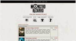 Desktop Screenshot of monstrobizarro.com